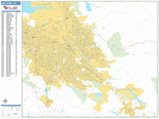 San Jose Digital Map Basic Style